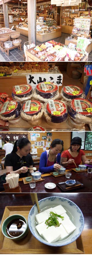 Oyama Koma Shopping district