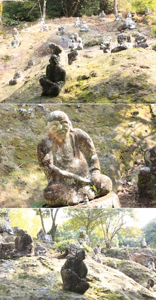 雲厳寺五百羅漢