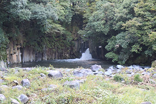 屏風岩の滝