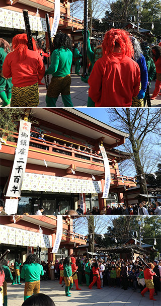 秩父神社の鬼やらい