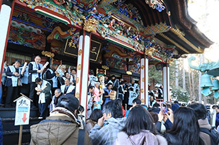 三峰神社の節分