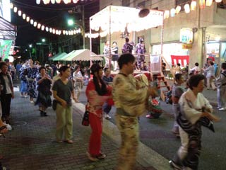 Ushijima Shrine Bon Odori Honjo 3