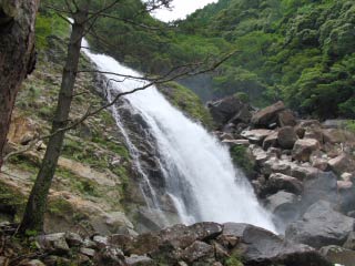 鼻白の滝