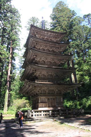 Hagurosan 5 Stories Pagoda