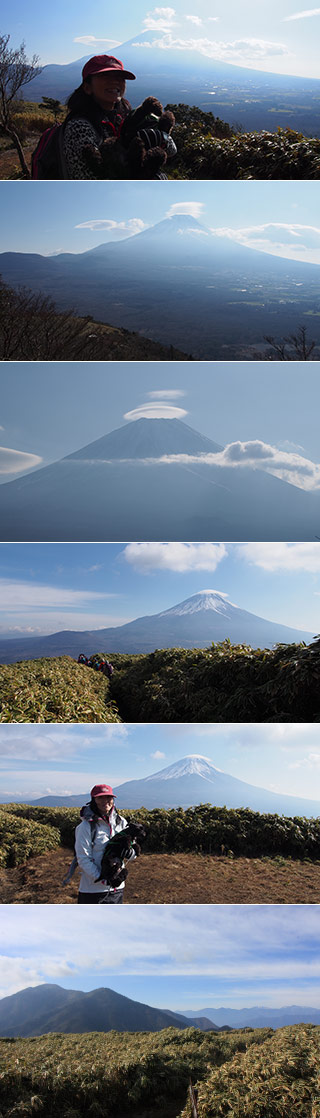 Trekking at Mt. Ryugadake