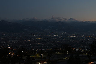 The night view of Fruits Park